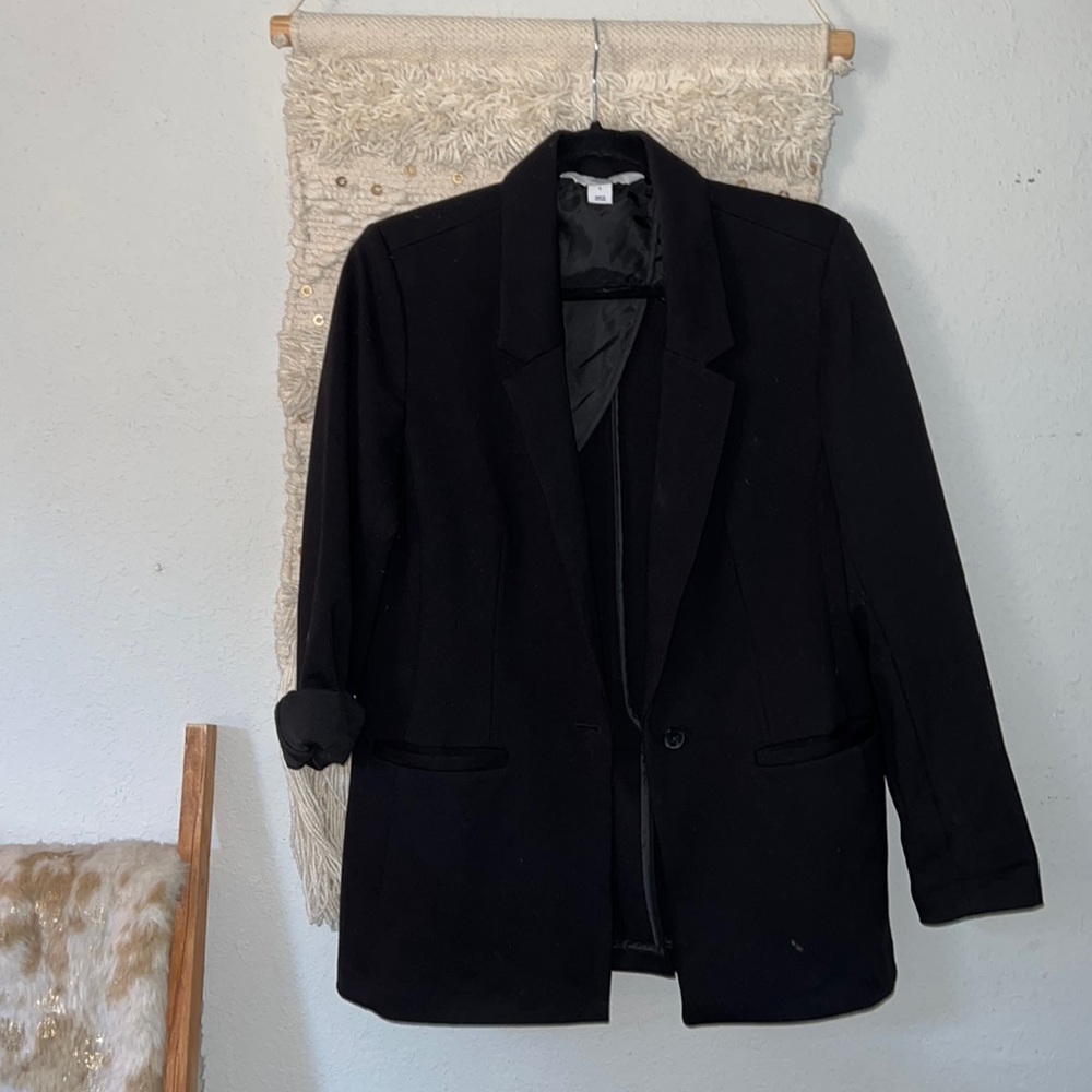 Black Oversized Blazer